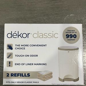 Delores diaper pails refill bags